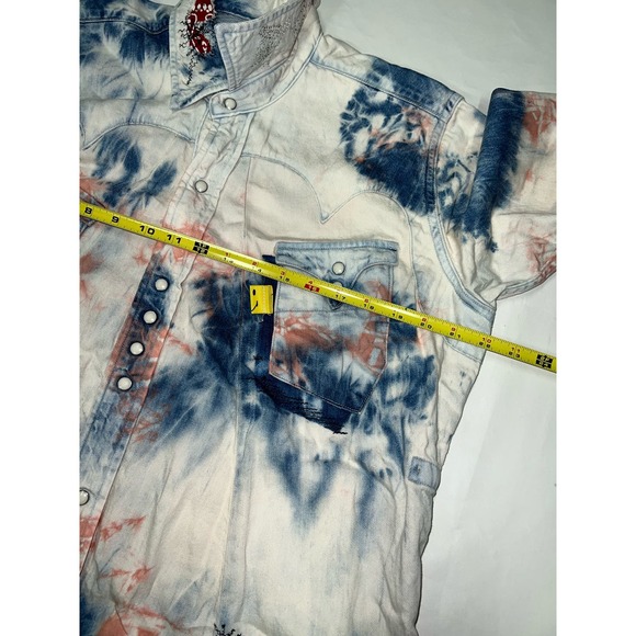 Kapital Kountry 8oz Sukiyaki Tie Dye Western Shirt - Picture 7 of 7